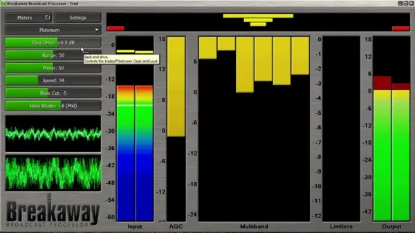 Breakaway Broadcast Processor