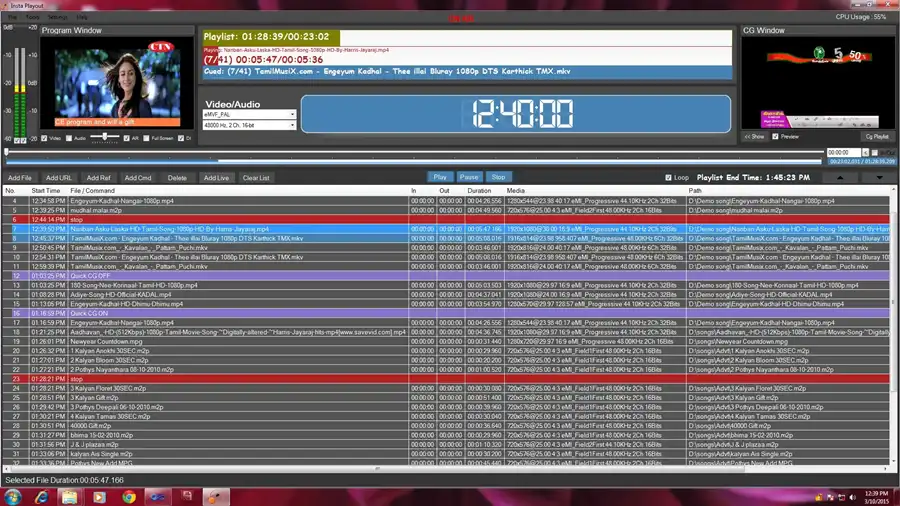 Insta Playout 4.5