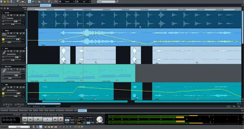 MAGIX Samplitude Music Studio