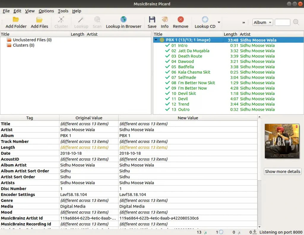 MusicBrainz-Picard