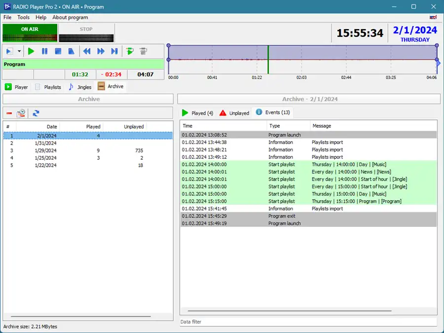 RADIO Player Pro 2